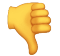 Thumbs Down Emoji Huawei