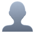 Bust In Silhouette Emoji Huawei