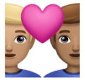 Couple With Heart Man Man Emoji Huawei