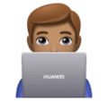 Man Technologist Emoji Huawei