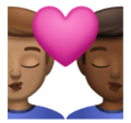 Kiss Man Man Emoji Huawei