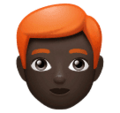 Man Red Hair Emoji Huawei