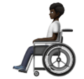 Man In Manual Wheelchair Emoji Huawei