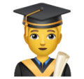 Man Student Emoji Huawei