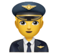 Man Pilot Emoji Huawei