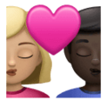 Kiss Woman Man Emoji Huawei