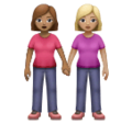 Women Holding Hands Emoji Huawei