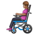 Woman In Motorized Wheelchair Emoji Huawei