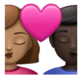 Kiss Woman Man Emoji Huawei
