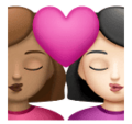 Kiss Woman Woman Emoji Huawei
