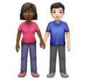 Woman And Man Holding Hands Emoji Huawei