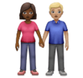 Woman And Man Holding Hands Emoji Huawei