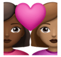 Couple With Heart Woman Woman Emoji Huawei