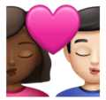 Kiss Woman Man Emoji Huawei