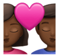Kiss Woman Man Emoji Huawei