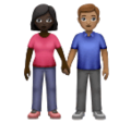 Woman And Man Holding Hands Emoji Huawei