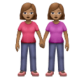 Women Holding Hands Emoji Huawei