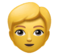 Person Blond Hair Emoji Huawei