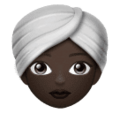 Woman Wearing Turban Emoji Huawei
