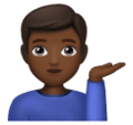 Man Tipping Hand Emoji Huawei