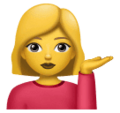 Woman Tipping Hand Emoji Huawei