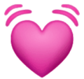 Beating Heart Emoji Huawei