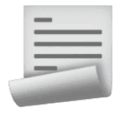 Page With Curl Emoji Huawei