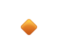 Small Orange Diamond Emoji Huawei