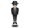 Person In Suit Levitating Emoji Huawei