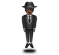 Person In Suit Levitating Emoji Huawei