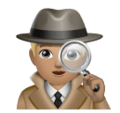 Man Detective Emoji Huawei