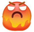 Pouting Face Emoji Huawei