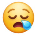 Sleepy Face Emoji Huawei
