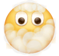 Face In Clouds Emoji Huawei