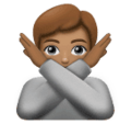 Person Gesturing No Emoji Huawei