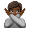 Person Gesturing No Emoji Huawei