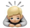 Person Bowing Emoji Huawei