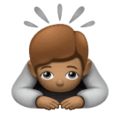 Person Bowing Emoji Huawei