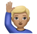 Man Raising Hand Emoji Huawei
