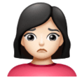 Woman Frowning Emoji Huawei