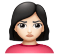 Woman Pouting Emoji Huawei