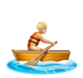 Person Rowing Boat Emoji Huawei