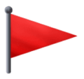 Triangular Flag Emoji Huawei
