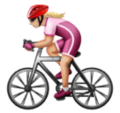 Woman Biking Emoji Huawei