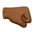 Right Facing Fist Emoji Huawei