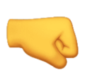 Right Facing Fist Emoji Huawei