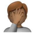 Person Facepalming Emoji Huawei