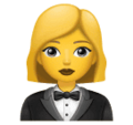 Woman In Tuxedo Emoji Huawei