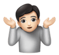 Person Shrugging Emoji Huawei