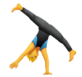 Man Cartwheeling Emoji Huawei